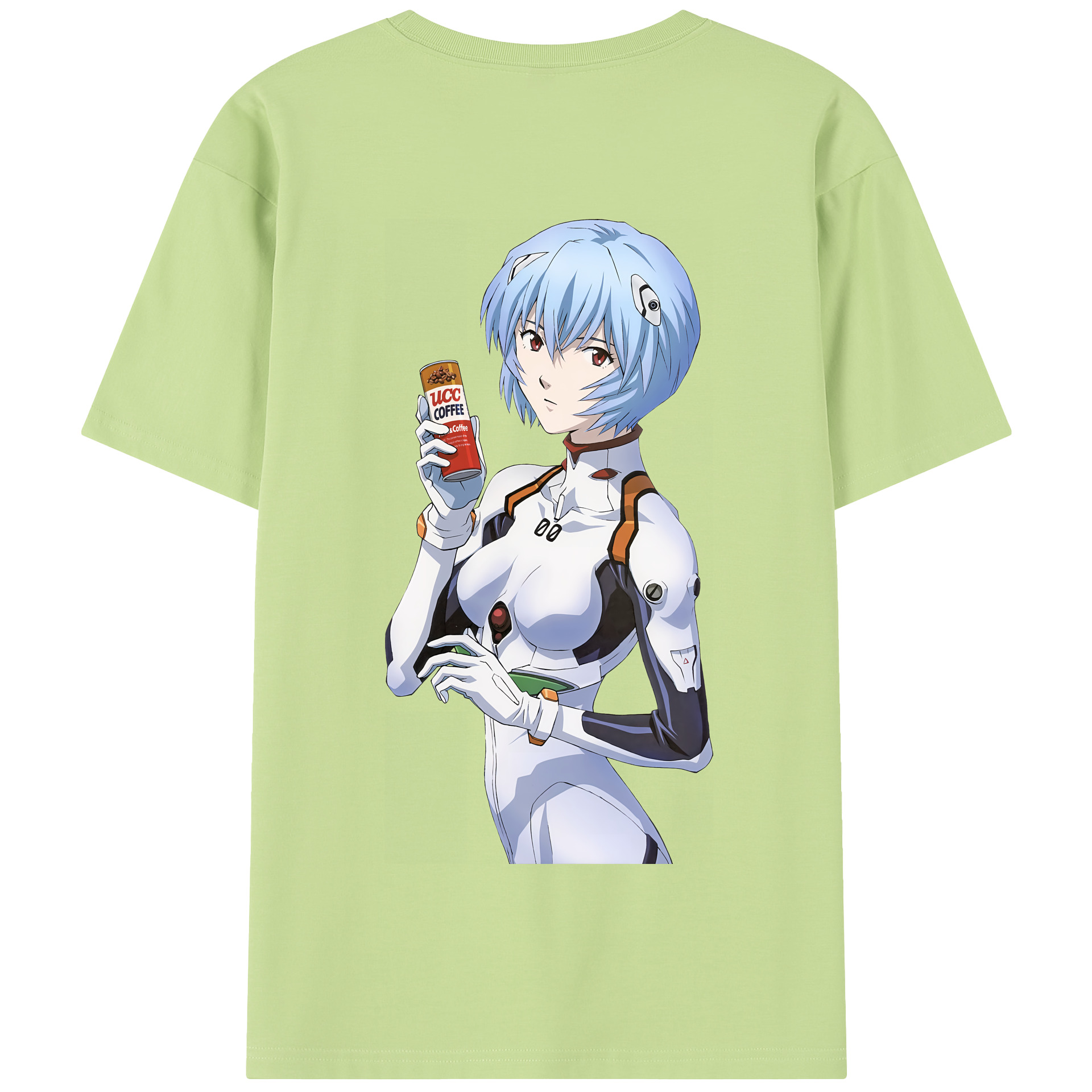 （画像用） EVA 新世紀エヴァンゲリオン 綿100％半袖Tシャツ（背面プリント）